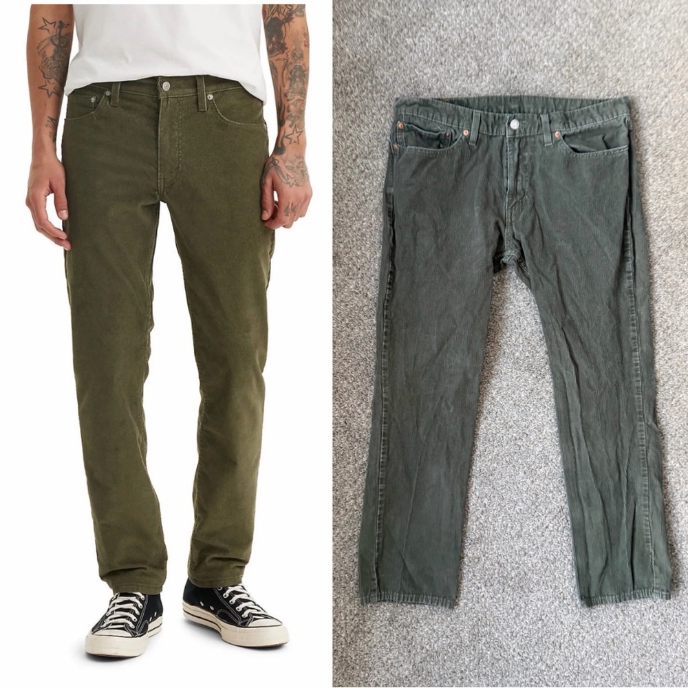 Men’s Olive Levi’s Corduroy Pants